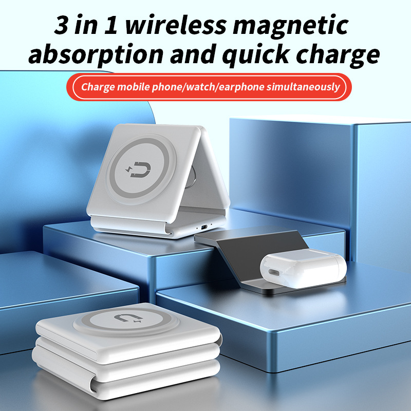 hree in one wireless charging foldable 22w fast charging suitable for apple 13 watches 8th generation headphones 4th generation wireless magnetic charging
hree in one wireless charging foldable 22w fast charging suitable for apple 13 watches 8th generation headphones 4th generation wireless magnetic charging