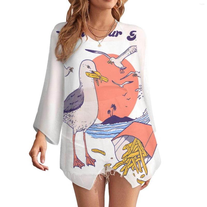 Women' Blouses Ocean View Printed Women' Thin Sun Shading And Sunscreen Shirt Beach Wear Loose Casual Oversized Top Can Be Customized, Style
Women' Blouses Ocean View Printed Women' Thin Sun Shading And Sunscreen Shirt Beach Wear Loose Casual Oversized Top Can Be Customized, Style