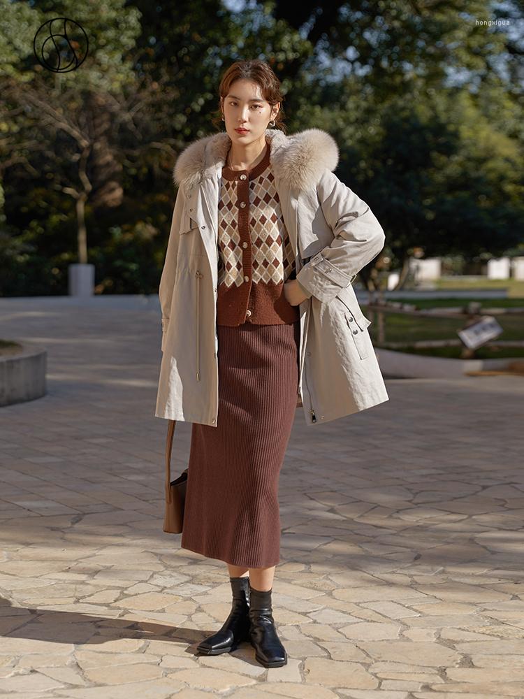 Women's Fur DUSHU Detachable Collar Coat 2023 Winter Beige Gray Temperament Waist Faction Parkas Women Warm Jackets, Beige grey
Women's Fur DUSHU Detachable Collar Coat 2023 Winter Beige Gray Temperament Waist Faction Parkas Women Warm Jackets, Beige grey