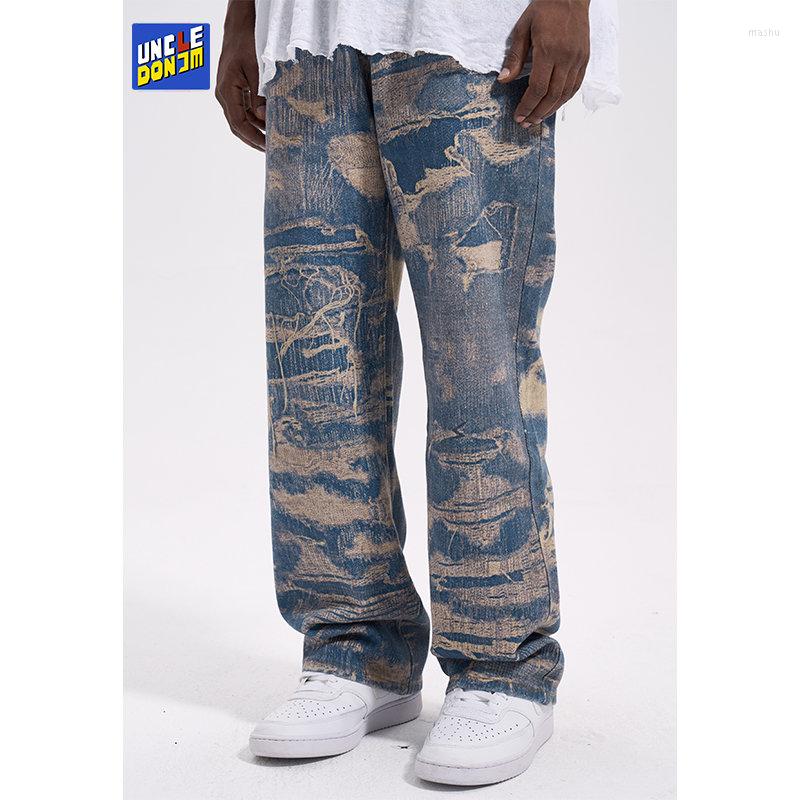 Men's Jeans Disruptive Style 3D Full-printed For Men Men's Wide Leg Y2k Elephant Pants Streetwear, Blue
Men's Jeans Disruptive Style 3D Full-printed For Men Men's Wide Leg Y2k Elephant Pants Streetwear, Blue