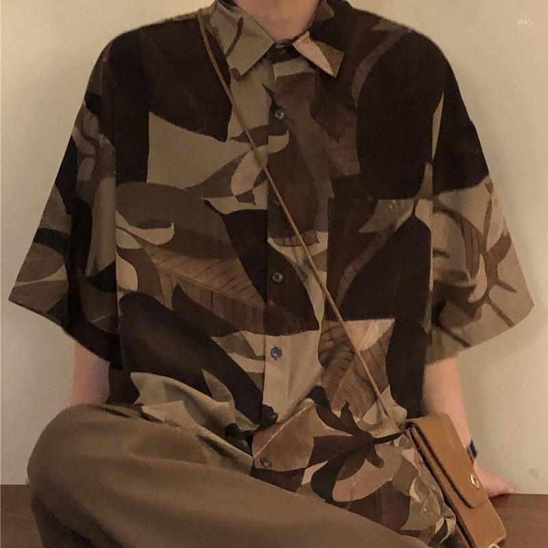 Women's Blouses QWEEK Vintage Women And Men Japanese Short Sleeve Oversized Shirt Harajuku Aesthetic Summer Clothes 2023 Korean Fashion, Brown
Women's Blouses QWEEK Vintage Women And Men Japanese Short Sleeve Oversized Shirt Harajuku Aesthetic Summer Clothes 2023 Korean Fashion, Brown