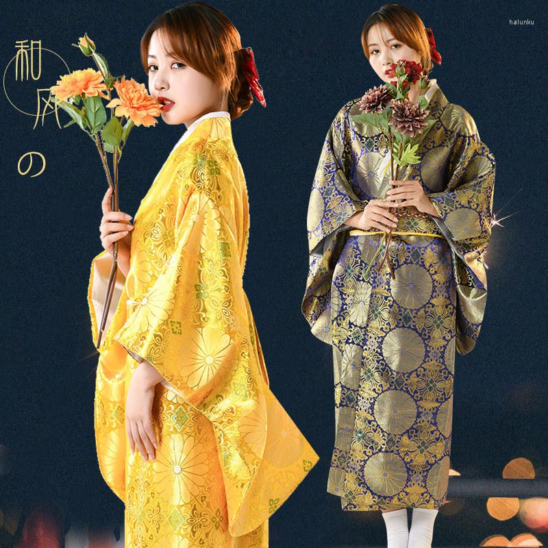 Ethnic Clothing Traditional Women Print Flower Kimono Gown Japanese Style Young Girls Yukata Kimonos Robe Dress Elegant Geisha Cosplay
Ethnic Clothing Traditional Women Print Flower Kimono Gown Japanese Style Young Girls Yukata Kimonos Robe Dress Elegant Geisha Cosplay