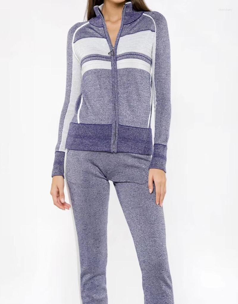 Women' Two Piece Pants 2023 Turtleneck Zipper Full Wool Suit Female Fashion Long-sleeved Knit Sweater And Feet Casual Two-piece Women, Blue
Women' Two Piece Pants 2023 Turtleneck Zipper Full Wool Suit Female Fashion Long-sleeved Knit Sweater And Feet Casual Two-piece Women, Blue