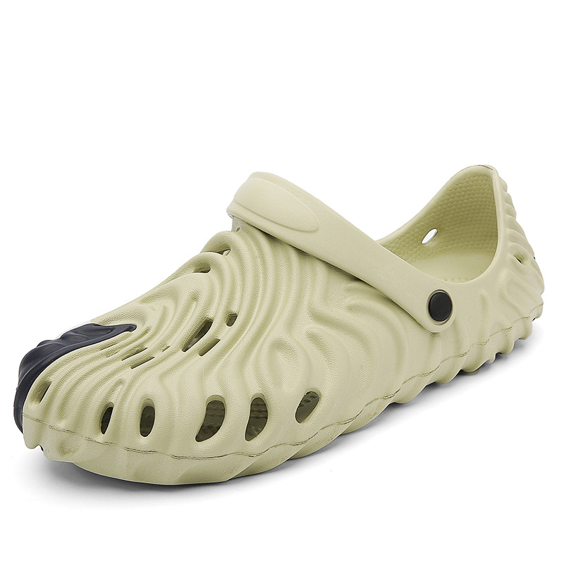 Sandals men women summer cross-border new style hole shoes platform non-slip-feeling casual beach shoes CROS HA6911-15, Olive-black
Sandals men women summer cross-border new style hole shoes platform non-slip-feeling casual beach shoes CROS HA6911-15, Olive-black