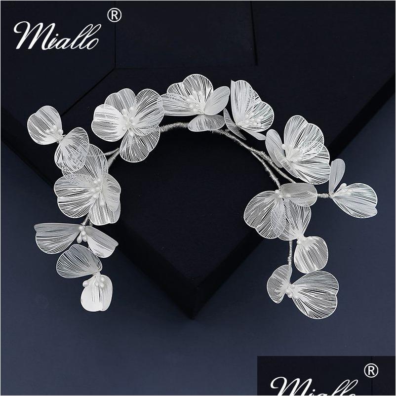 Hair Jewelry Miallo Bridal Headband Flower Pearl Accessories For Women Party Bride Headpiece Bridesmaid Gift Drop De Dhgarden Dhhm6
Hair Jewelry Miallo Bridal Headband Flower Pearl Accessories For Women Party Bride Headpiece Bridesmaid Gift Drop De Dhgarden Dhhm6
