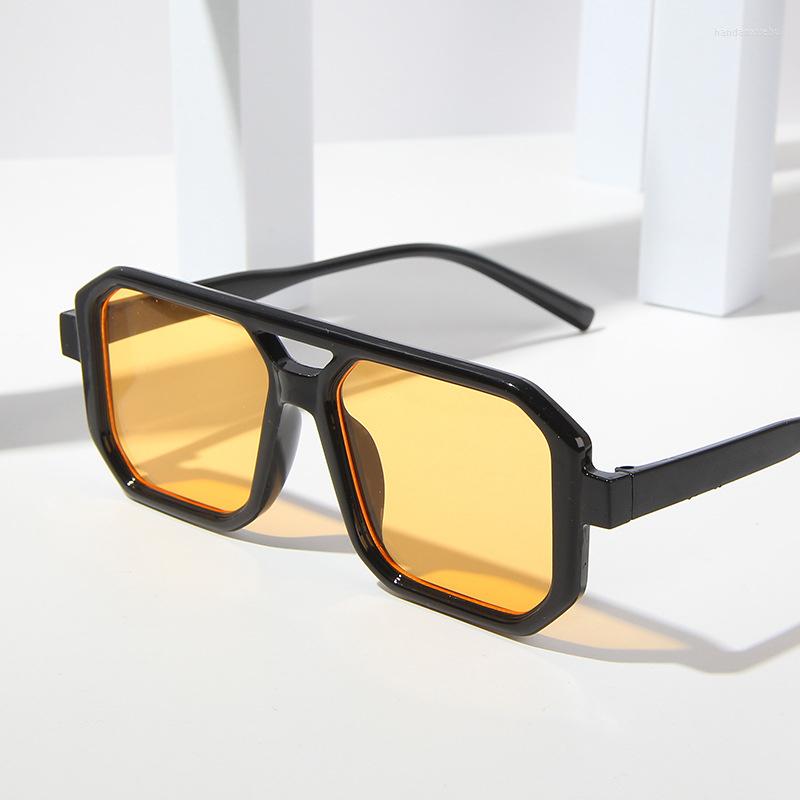 Sunglasses Retro Double Bridges Women Fashion Square Small Frame Simplicity Trend Gradient Sun Glasses Men Classic Black Eyewear
Sunglasses Retro Double Bridges Women Fashion Square Small Frame Simplicity Trend Gradient Sun Glasses Men Classic Black Eyewear