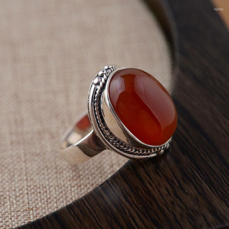 Cluster Rings FNJ 925 Silver Red Agate Ring For Women Jewelry Original Pure S925 Sterling Vintage
Cluster Rings FNJ 925 Silver Red Agate Ring For Women Jewelry Original Pure S925 Sterling Vintage