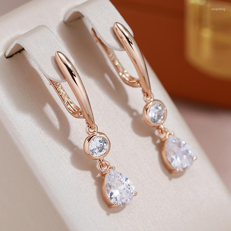 Dangle Earrings JULYDREAM Personality Double Pendant Zircon 585 Gold Color For Women Fashion Wedding Jewelry Girls Party Accessories
Dangle Earrings JULYDREAM Personality Double Pendant Zircon 585 Gold Color For Women Fashion Wedding Jewelry Girls Party Accessories