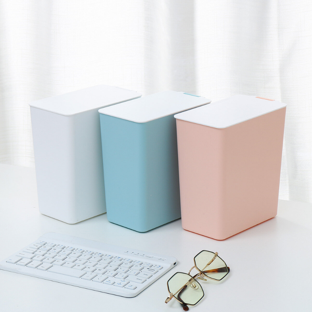Office Table Sundries Storage Container Waste Bins Mini Trash Can Desktop Bucket 
Office Table Sundries Storage Container Waste Bins Mini Trash Can Desktop Bucket