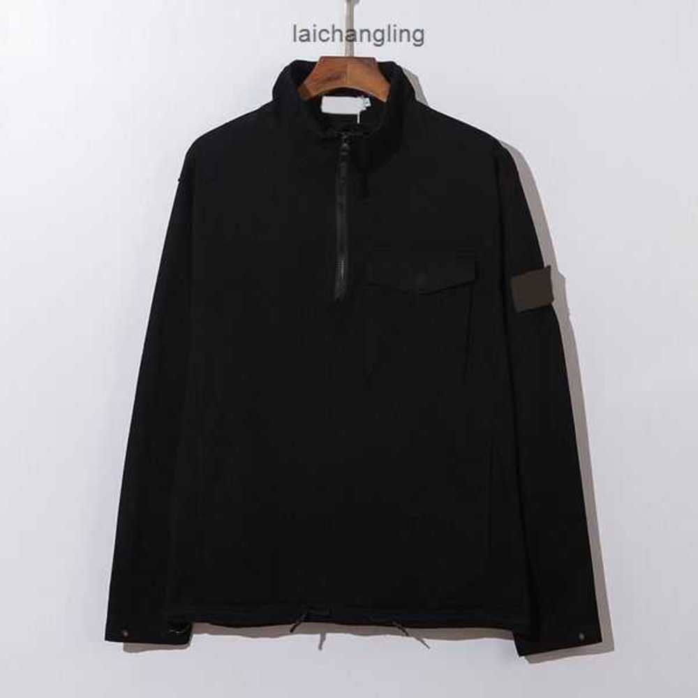 Men's Jackets Mens Brand Designer Spring Autumn Black Grey Loose Style High-end Stone Half Zipper Technical Work Jacket for Men Women Hhuq
Men's Jackets Mens Brand Designer Spring Autumn Black Grey Loose Style High-end Stone Half Zipper Technical Work Jacket for Men Women Hhuq