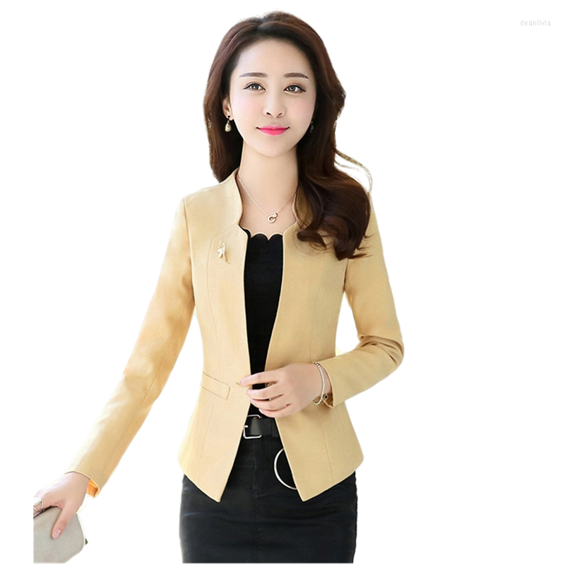 Women's Suits Elegant Ladies Slim Blazer Jacket Coat Office Work Wear Suit Casual Single Button Short Blazers Outerwear, Black
Women's Suits Elegant Ladies Slim Blazer Jacket Coat Office Work Wear Suit Casual Single Button Short Blazers Outerwear, Black