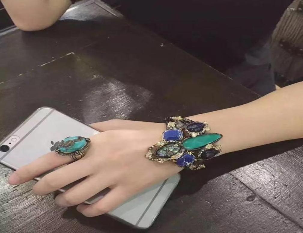 Bangle O39 Rispada Vintage Green Stone Bracelet for Summer Women Gift Luxry Jewelry Friendship3401501
Bangle O39 Rispada Vintage Green Stone Bracelet for Summer Women Gift Luxry Jewelry Friendship3401501