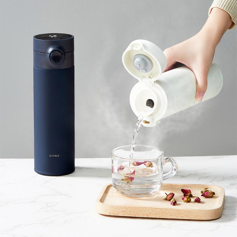 Accessories Youpin QUANGE Digital Cup Smart Insulation Bottle 316 Stainless Steel Bullet Cover Thermos Cup Digital Temperature Display 480ml
Accessories Youpin QUANGE Digital Cup Smart Insulation Bottle 316 Stainless Steel Bullet Cover Thermos Cup Digital Temperature Display 480ml