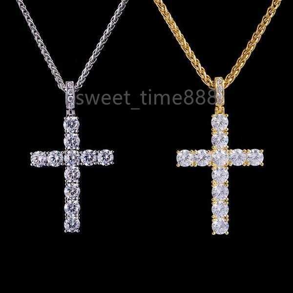 Hip pop jewelry 9k 10k 14k 18k white yellow rose gold cross pendant necklace men necklace with round moissanite diamond gems
Hip pop jewelry 9k 10k 14k 18k white yellow rose gold cross pendant necklace men necklace with round moissanite diamond gems