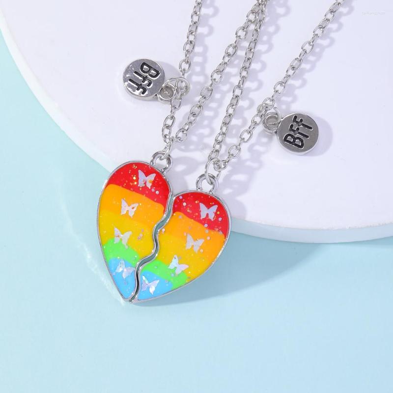 Pendant Necklaces Fashion Friends Honey Love Couple Necklace Broken Heart BFF Children Good Friendship Gifts
Pendant Necklaces Fashion Friends Honey Love Couple Necklace Broken Heart BFF Children Good Friendship Gifts