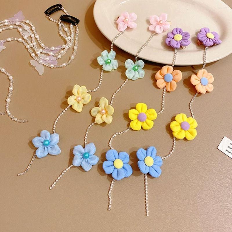 Hair Accessories Fairy Bowknot Butterfly Flower Braided Pearl Lovely Children's Chain Korean Style Clip
Hair Accessories Fairy Bowknot Butterfly Flower Braided Pearl Lovely Children's Chain Korean Style Clip