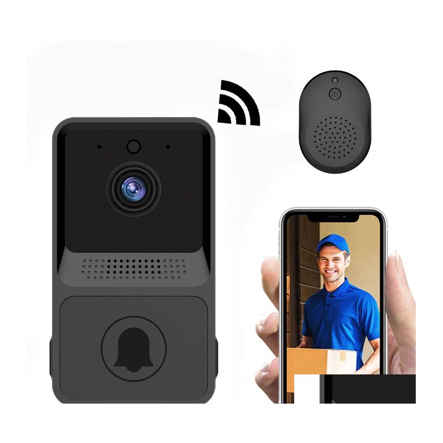 Doorbells Wireless Video Doorbell Camera Wifi Security Night Vision Intercom Outdoor Eye Peephole Smart Home Voice Phone Monitor Doo Dhyio
Doorbells Wireless Video Doorbell Camera Wifi Security Night Vision Intercom Outdoor Eye Peephole Smart Home Voice Phone Monitor Doo Dhyio