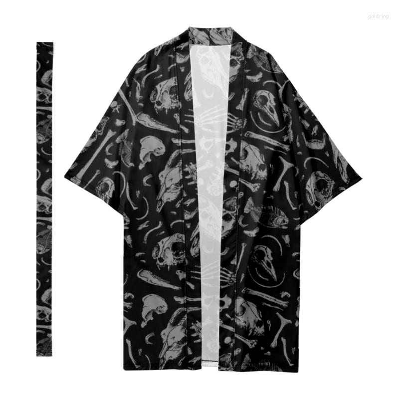 Ethnic Clothing Men's Japanese Long Kimono Traditional Gothic Skull Harajuku Cardigan Samurai Bathrobes Shirt Yukata Jacket Cloak
Ethnic Clothing Men's Japanese Long Kimono Traditional Gothic Skull Harajuku Cardigan Samurai Bathrobes Shirt Yukata Jacket Cloak