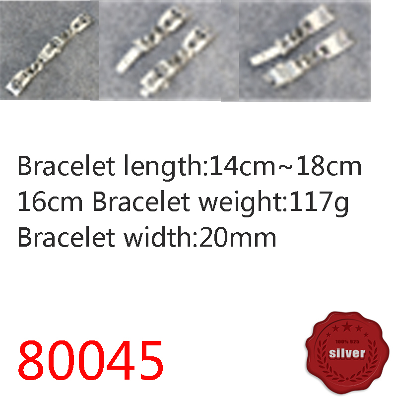 80045 S925 Sterling Silver Watch Chain Punk Hip Hop Personality Jewelry Cross Flower Watch Chain Couple 2.0 Interface Watch Strap Dominant Jewelry
80045 S925 Sterling Silver Watch Chain Punk Hip Hop Personality Jewelry Cross Flower Watch Chain Couple 2.0 Interface Watch Strap Dominant Jewelry
