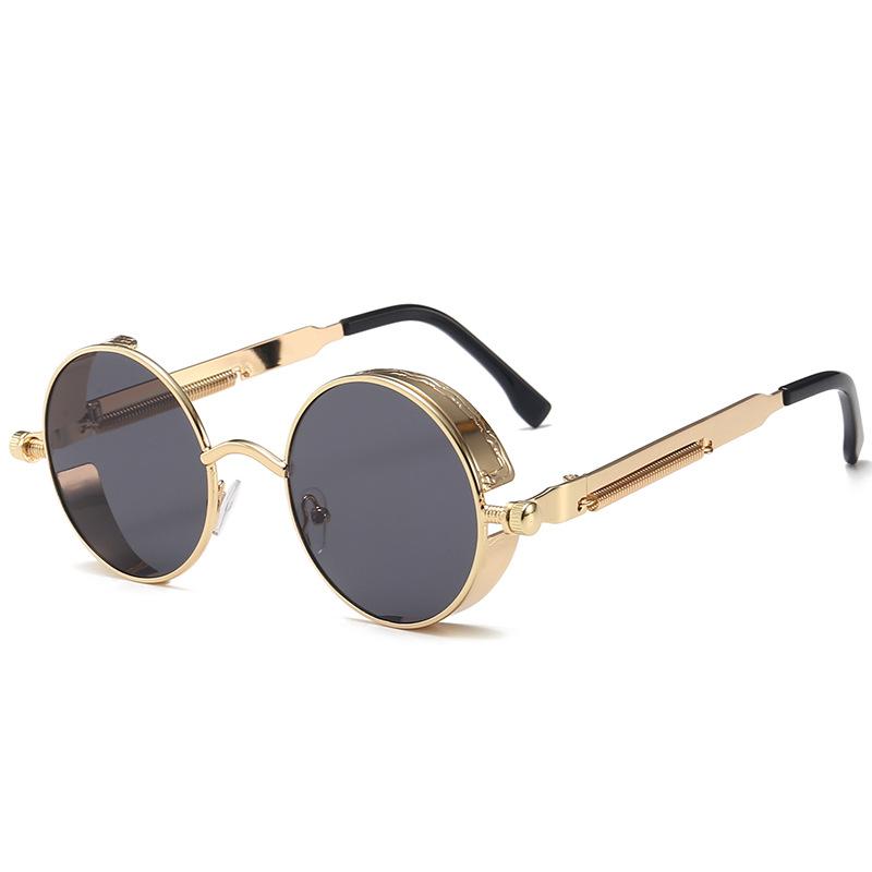 Sunglasses 2023 Round Punk Alloy Metal Retro Red Sun GlassesVintage Steampunk Women Goggles Men Gothic Style Shades
Sunglasses 2023 Round Punk Alloy Metal Retro Red Sun GlassesVintage Steampunk Women Goggles Men Gothic Style Shades