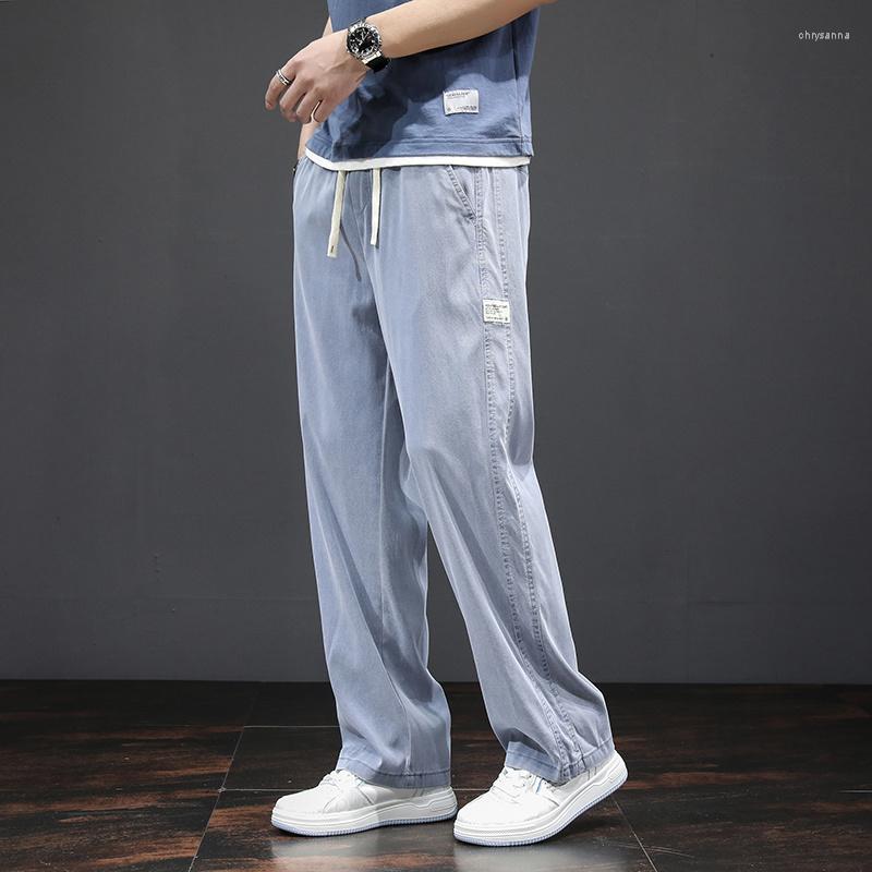 Men's Pants 2023 Mens 5XL Casual Straight Loose Thin Lyocell Men Spring Summer Denim Trousers Man Large Size Elastic Waist Jeans, Black
Men's Pants 2023 Mens 5XL Casual Straight Loose Thin Lyocell Men Spring Summer Denim Trousers Man Large Size Elastic Waist Jeans, Black