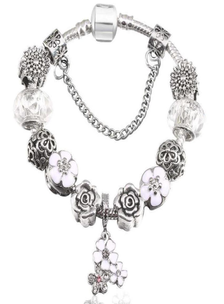 Wedding Jewelry Bangle New Natural Panjia Bracelet Creative Diy White Cherry Blossom Pendant Sier Plated Bracelet Valentine039s1914041
Wedding Jewelry Bangle New Natural Panjia Bracelet Creative Diy White Cherry Blossom Pendant Sier Plated Bracelet Valentine039s1914041