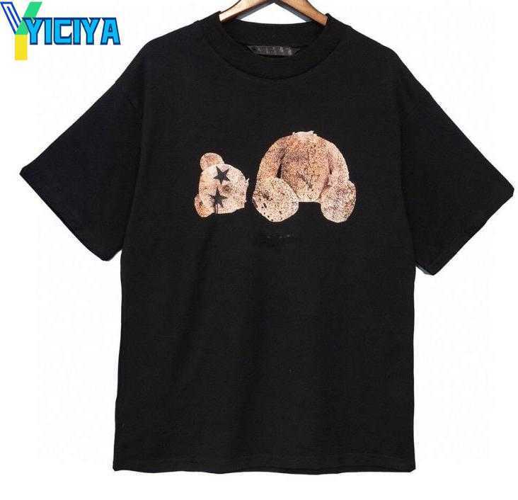 YICIYA Women' T-Shirt Trend Bear Star Eyes Print Casual Loose Versatile Short Sleeve Couple Wear Top female, White
YICIYA Women' T-Shirt Trend Bear Star Eyes Print Casual Loose Versatile Short Sleeve Couple Wear Top female, White