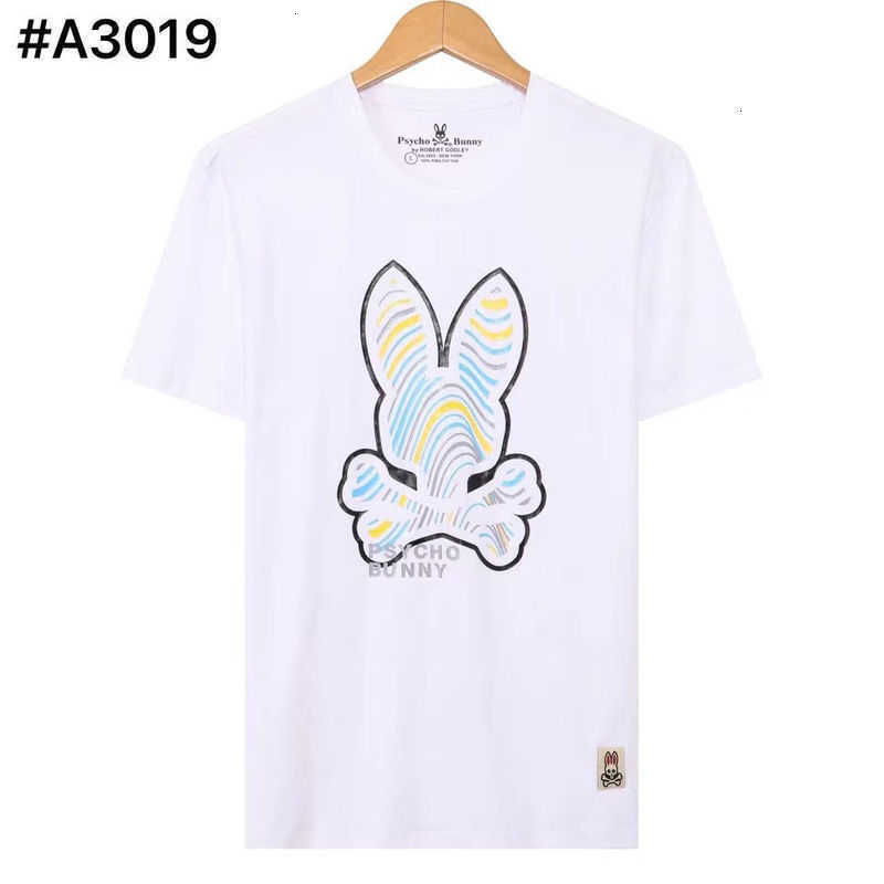 2023 Spring / Summer New Psycho Bunny Skeleton Rabbit Men and Women's Short Sleeve Printed Pattern Tide Brand T-shirt Pure Cotton Embroidery Trend Ach9 0dhg, White
2023 Spring / Summer New Psycho Bunny Skeleton Rabbit Men and Women's Short Sleeve Printed Pattern Tide Brand T-shirt Pure Cotton Embroidery Trend Ach9 0dhg, White