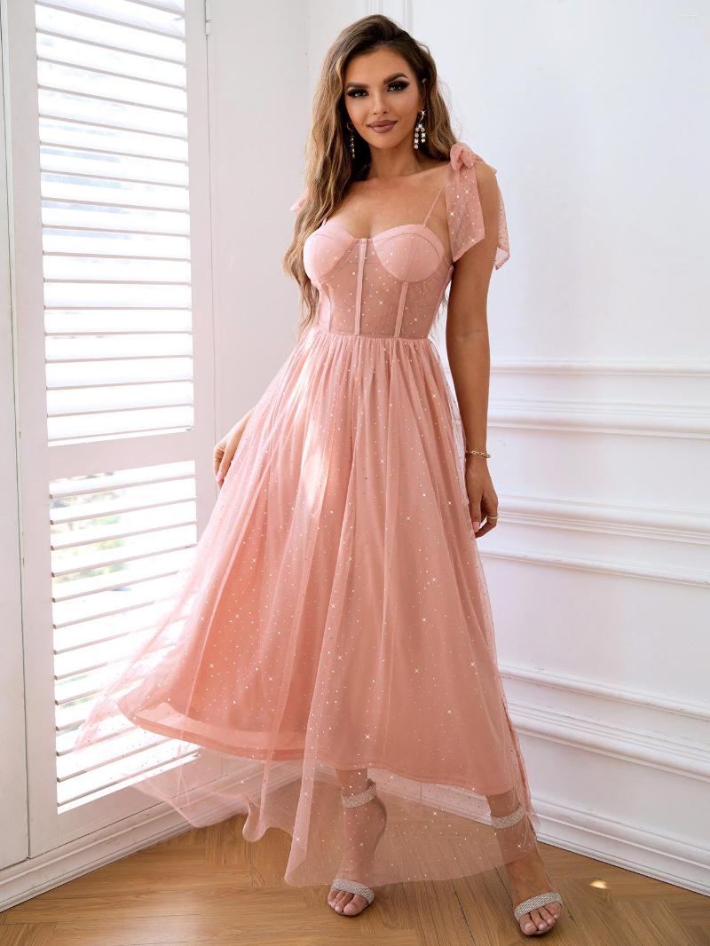 Casual Dresses Sexy Backless Sequin Maxi Dress Summer Women 2023 Corset Mesh Birthday Party Elegant Bridesmaid Evening Vestidos, Pink
Casual Dresses Sexy Backless Sequin Maxi Dress Summer Women 2023 Corset Mesh Birthday Party Elegant Bridesmaid Evening Vestidos, Pink