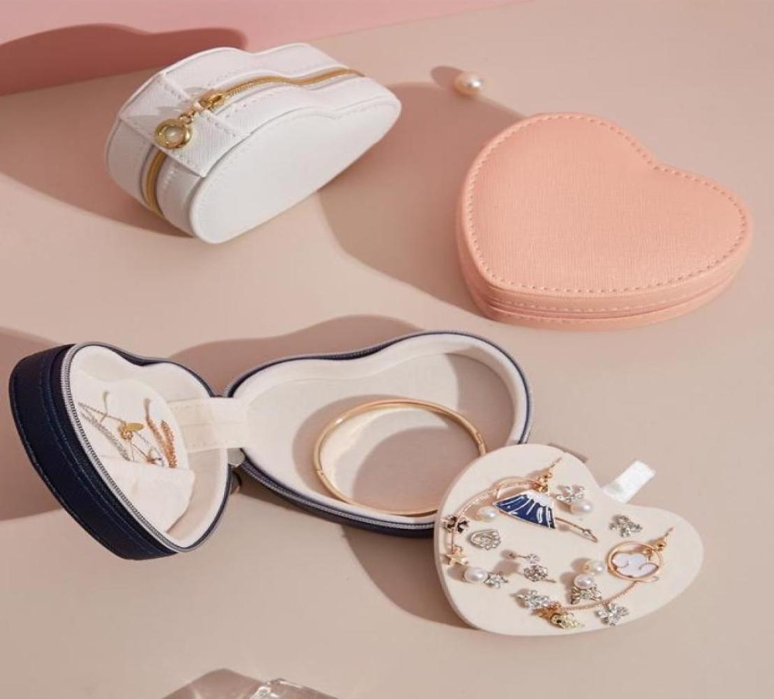 Jewelry Pouches Bags N58F Heart Shape Portable Jewellery Box Travel Organizer PU Leather Women Girls Traveling Jewelries Case1389089
Jewelry Pouches Bags N58F Heart Shape Portable Jewellery Box Travel Organizer PU Leather Women Girls Traveling Jewelries Case1389089
