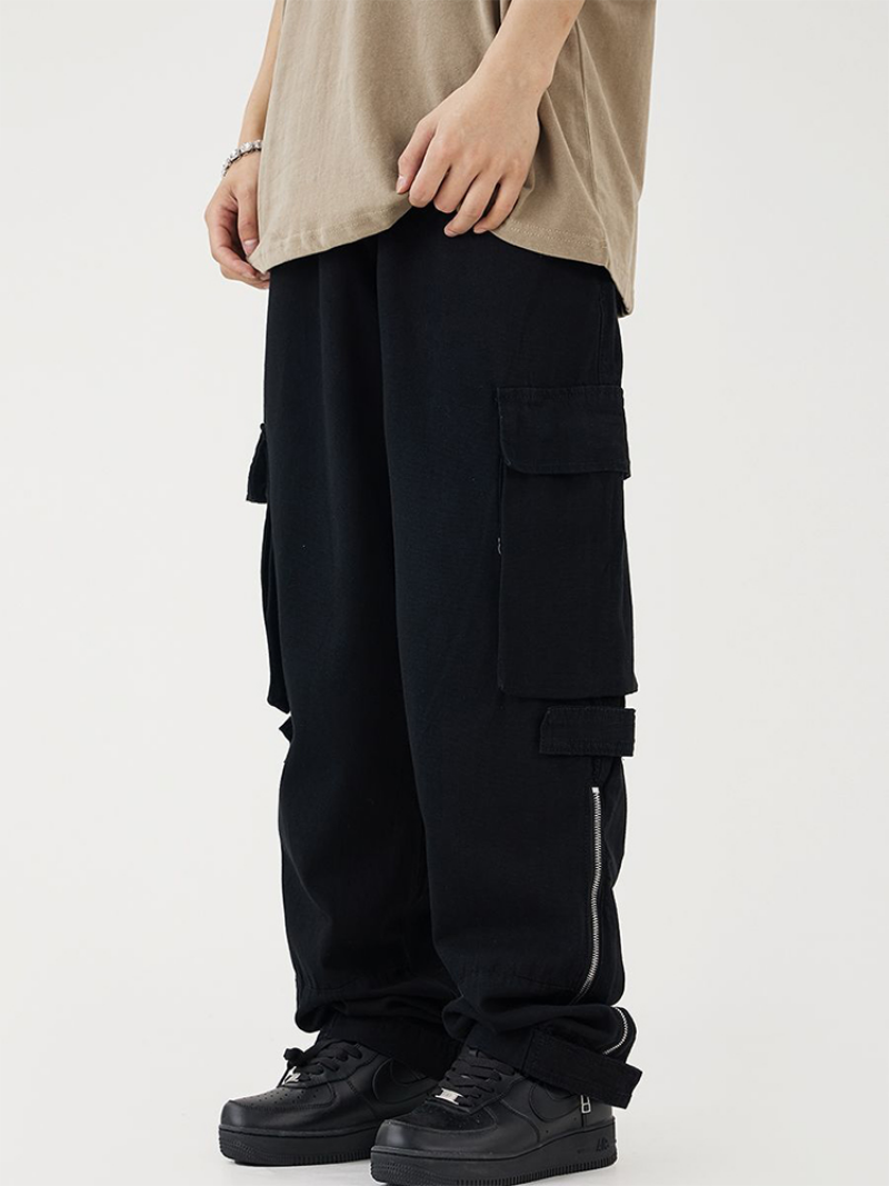 QNPQYX New Men's Harem Cargo Pants Men Hip Hop Solid Loose Trousers Male Vintage Japanese Streetwear Casual Style Pocket Zip Pantalons, Black
QNPQYX New Men's Harem Cargo Pants Men Hip Hop Solid Loose Trousers Male Vintage Japanese Streetwear Casual Style Pocket Zip Pantalons, Black