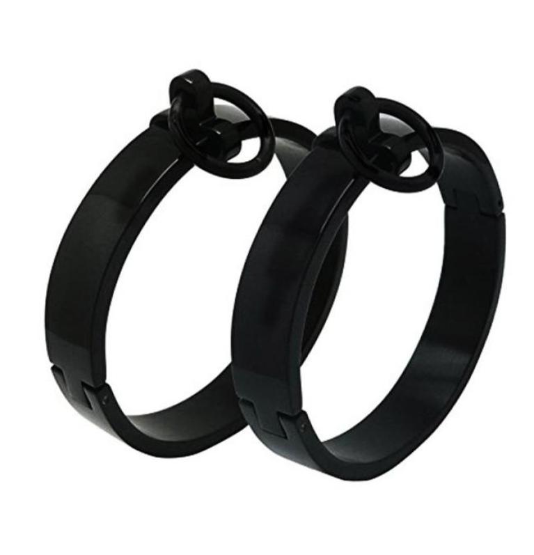 Bangle Acechannel Mabrushed Stainless Steel Lockable Wrist Ankle Cuffs Bracelet Fashion Jewelry Wrists Bracelets6444556
Bangle Acechannel Mabrushed Stainless Steel Lockable Wrist Ankle Cuffs Bracelet Fashion Jewelry Wrists Bracelets6444556