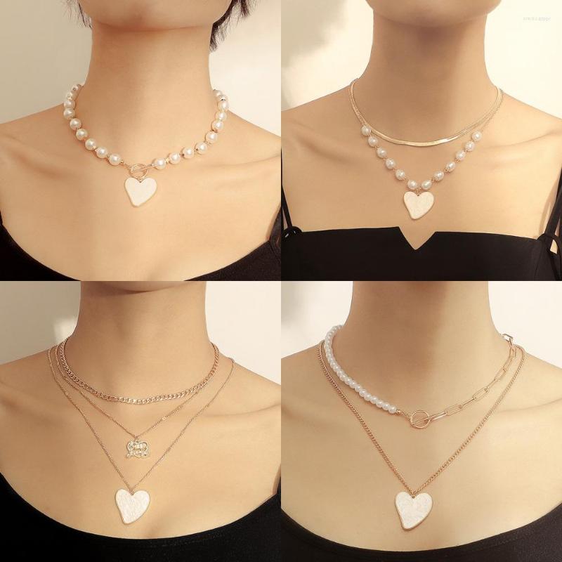 Pendant Necklaces Bohemian White Shell Heart Necklace For Women Choker Fashion Multilayered Collar Hip Hop Wholesale Jewelry
Pendant Necklaces Bohemian White Shell Heart Necklace For Women Choker Fashion Multilayered Collar Hip Hop Wholesale Jewelry