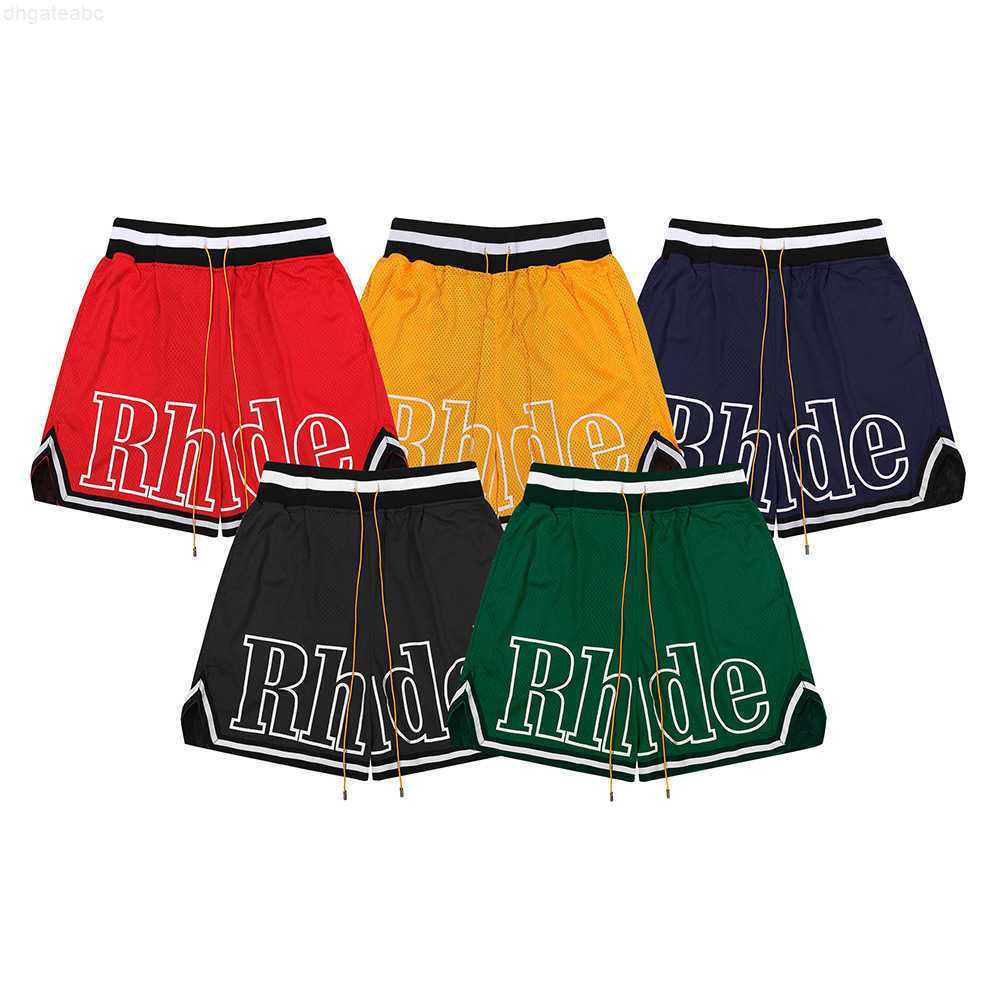 Men's T-shirts Pants Summer American Fashion Brand Rhude Mesh Breathable Quick-drying Fabric Basketball Sports Men's Casual Shorts, Black
Men's T-shirts Pants Summer American Fashion Brand Rhude Mesh Breathable Quick-drying Fabric Basketball Sports Men's Casual Shorts, Black