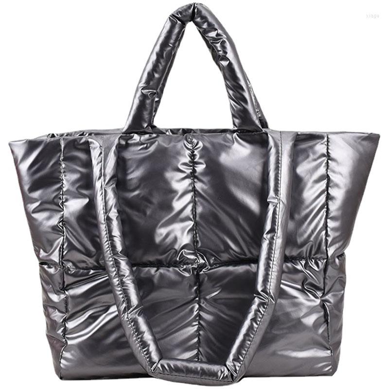 Evening Bags Winter Large Capacity Shoulder Bag For Women Waterproof Nylon Space Pad Cotton Feather Down With, Black
Evening Bags Winter Large Capacity Shoulder Bag For Women Waterproof Nylon Space Pad Cotton Feather Down With, Black