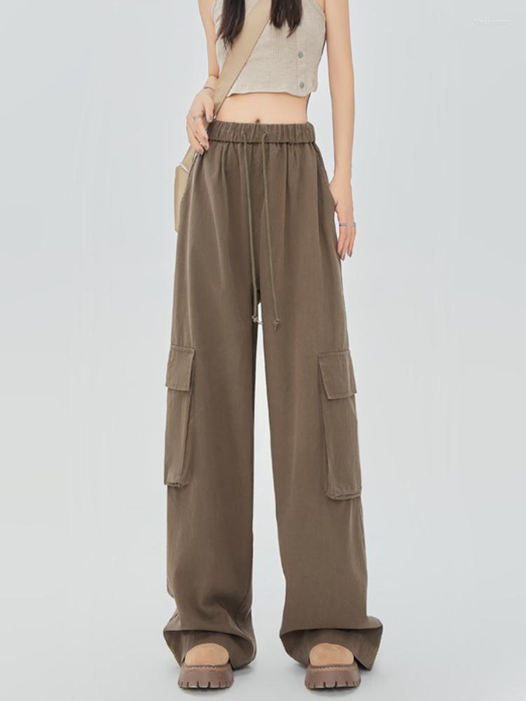 Women' Pants Spring Summer Women Casual Cargo Elegant Office Lady Loose Fashion High Waist White Pockets Wide Leg 2023, Black
Women' Pants Spring Summer Women Casual Cargo Elegant Office Lady Loose Fashion High Waist White Pockets Wide Leg 2023, Black