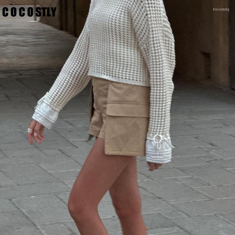 Women's Shorts 2023 Summer Women's Vintage Tooling Elastic Mid Waisted Versatile Pants Skirt Female Fashion Y2K Pantskirt Streetwear, Khaki
Women's Shorts 2023 Summer Women's Vintage Tooling Elastic Mid Waisted Versatile Pants Skirt Female Fashion Y2K Pantskirt Streetwear, Khaki