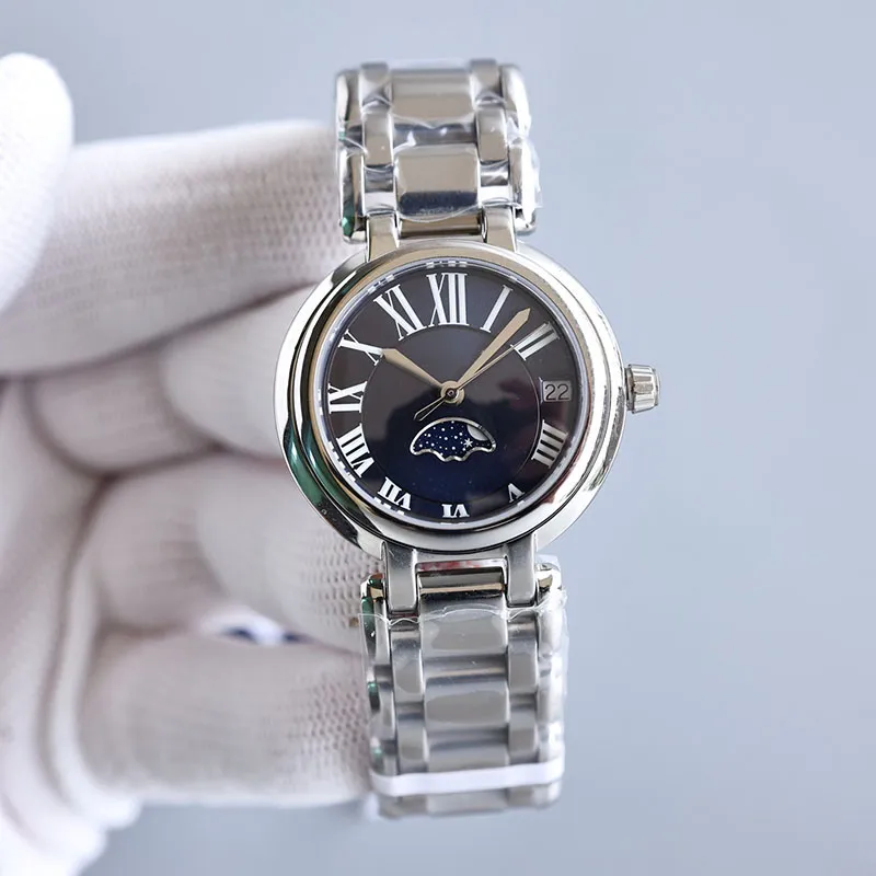 Women Watch Quartz Movement Watches Stainless Steel Wristwatch 30.5mm Business Ladies Wristwatches Montre De Luxe Silver Strap, Color1
Women Watch Quartz Movement Watches Stainless Steel Wristwatch 30.5mm Business Ladies Wristwatches Montre De Luxe Silver Strap, Color1