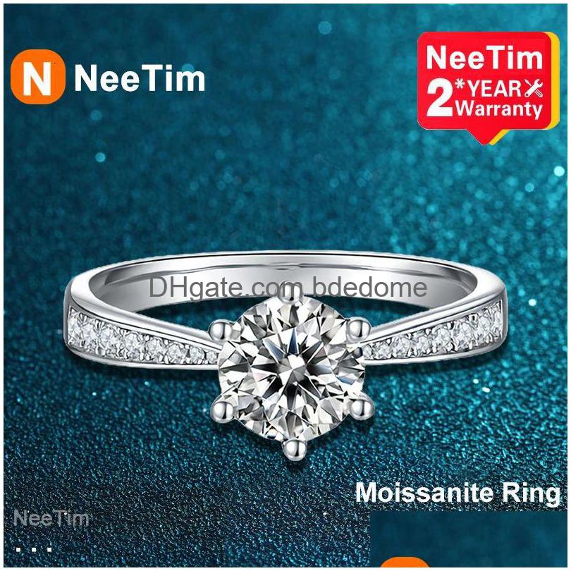 Rings Neetim Real 3 Carat Ring For Women 925 Sterling Sier Round Brilliant Lab Diamond Engagement Gift 230330 Drop Delivery J Dh69O
Rings Neetim Real 3 Carat Ring For Women 925 Sterling Sier Round Brilliant Lab Diamond Engagement Gift 230330 Drop Delivery J Dh69O