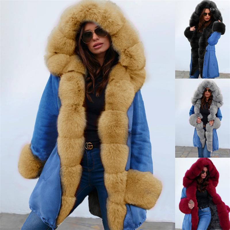 Women's Trench Coats Womens Long Sleeves Cotton Faux Fur Coat Winter Warm Jacket Parka Hooded Overcoat, Burgundy
Women's Trench Coats Womens Long Sleeves Cotton Faux Fur Coat Winter Warm Jacket Parka Hooded Overcoat, Burgundy