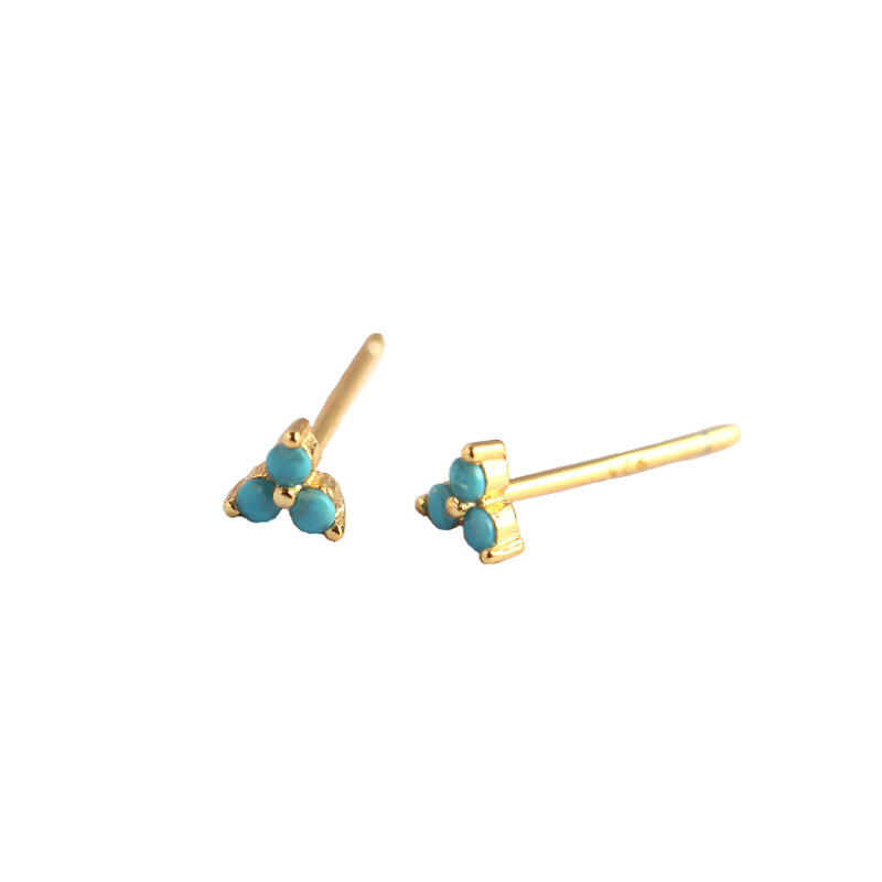 2023 New Arrival S925 Sterling Silver 18K Gold Colored Fashion Jewelry Gold Silver Lucky Clover Studs Earrings for Women
2023 New Arrival S925 Sterling Silver 18K Gold Colored Fashion Jewelry Gold Silver Lucky Clover Studs Earrings for Women