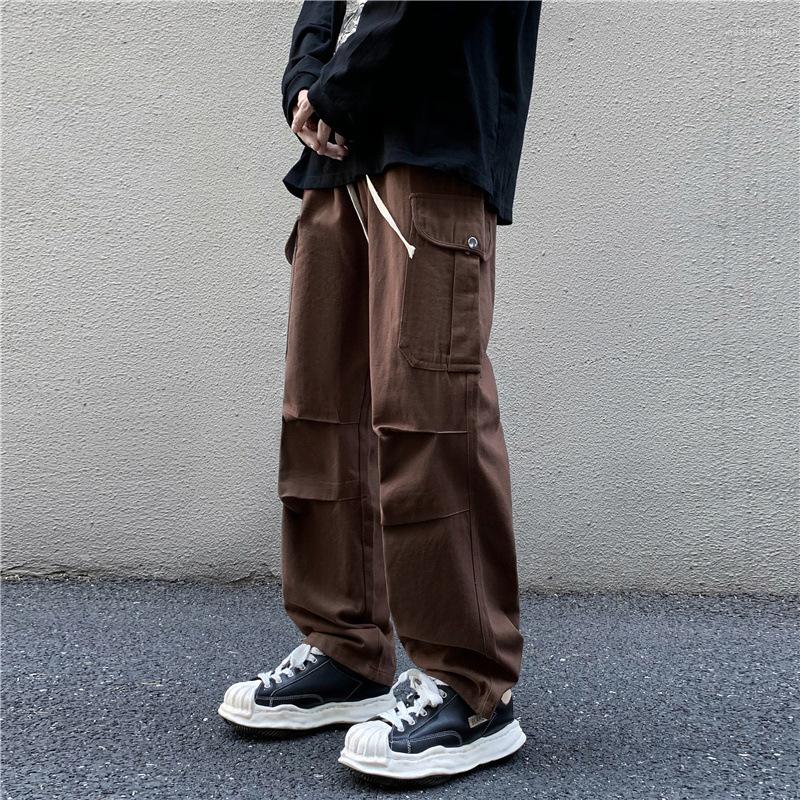 Men's Pants Men's Cargo Casual Wide Leg Oversize Multily Pocket Trousers Loose Straight Korean Streetwear Fashion Vintage, Brown
Men's Pants Men's Cargo Casual Wide Leg Oversize Multily Pocket Trousers Loose Straight Korean Streetwear Fashion Vintage, Brown