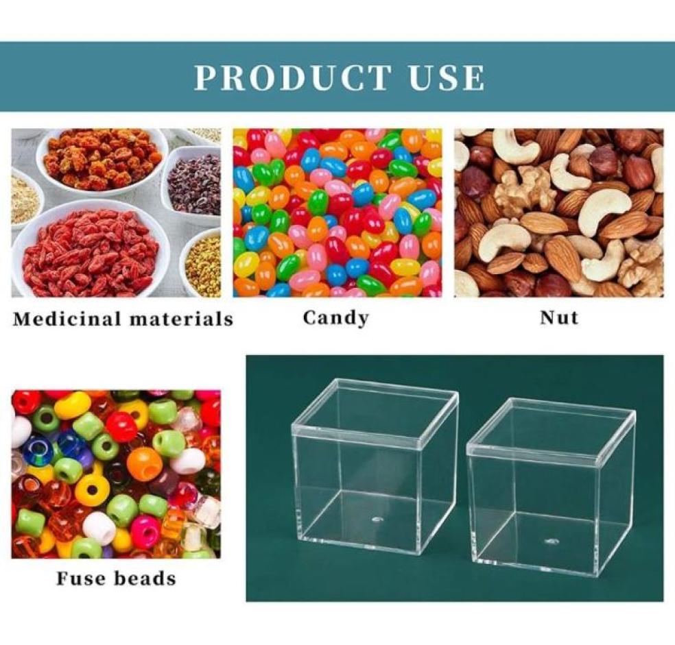 Jewelry Pouches Bags Plastic Transparent Box Bead Storage Container Square Earrings Candy Gift Party9362530
Jewelry Pouches Bags Plastic Transparent Box Bead Storage Container Square Earrings Candy Gift Party9362530