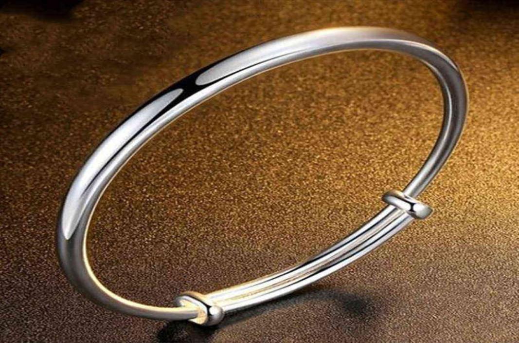 Classical Simple Fashion 925 Sterling Silver Adjustable Smooth Bracelets Bangles Pulseras for Women Jewelry7386927
Classical Simple Fashion 925 Sterling Silver Adjustable Smooth Bracelets Bangles Pulseras for Women Jewelry7386927