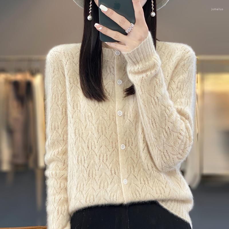 Women' Knits Loose And Comfortable Women' Cardigan Wool Sweater O-Neck Cashmere Knitted Hollow Out Summer, Camel
Women' Knits Loose And Comfortable Women' Cardigan Wool Sweater O-Neck Cashmere Knitted Hollow Out Summer, Camel