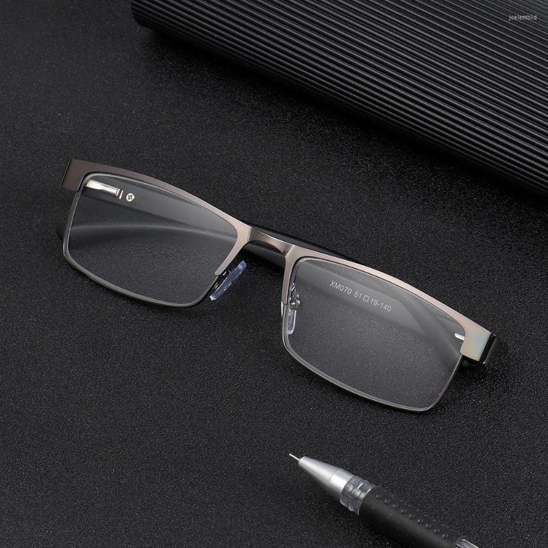 Sunglasses Men Titanium Alloy Reading Glasses Non Spherical Coated Lenses Business Hyperopia Prescription Eyeglasses 1.0 - 4.0
Sunglasses Men Titanium Alloy Reading Glasses Non Spherical Coated Lenses Business Hyperopia Prescription Eyeglasses 1.0 - 4.0