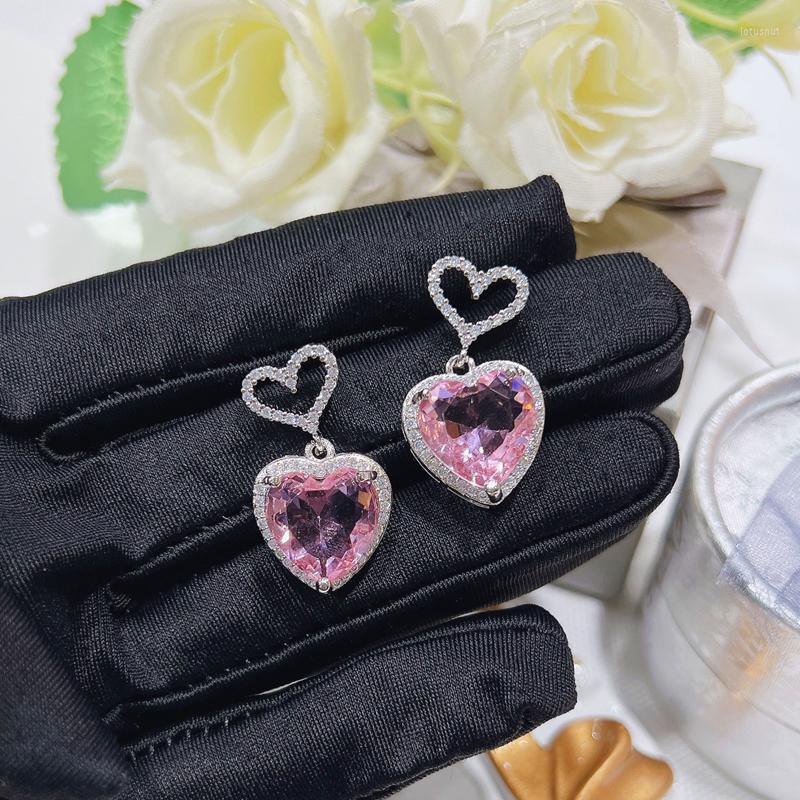 Dangle Earrings Cute Sweet Heart Drop Hanging Shine Pink Cubic Zirconia Romantic Minimalist Jewelry For Women Wedding Engagement Gifts
Dangle Earrings Cute Sweet Heart Drop Hanging Shine Pink Cubic Zirconia Romantic Minimalist Jewelry For Women Wedding Engagement Gifts