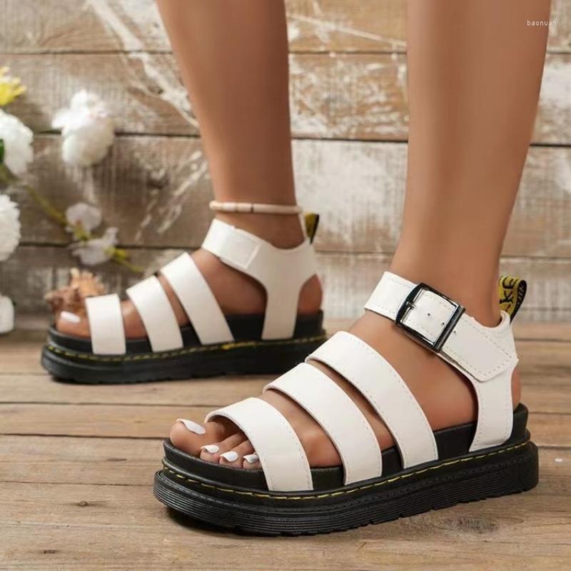 Ethnic Clothing 2023 Woman Flats Platform Sandals Summer Martens Shoes Women Soft Leather Casual Open Toe Thick Bottom Wedges
Ethnic Clothing 2023 Woman Flats Platform Sandals Summer Martens Shoes Women Soft Leather Casual Open Toe Thick Bottom Wedges