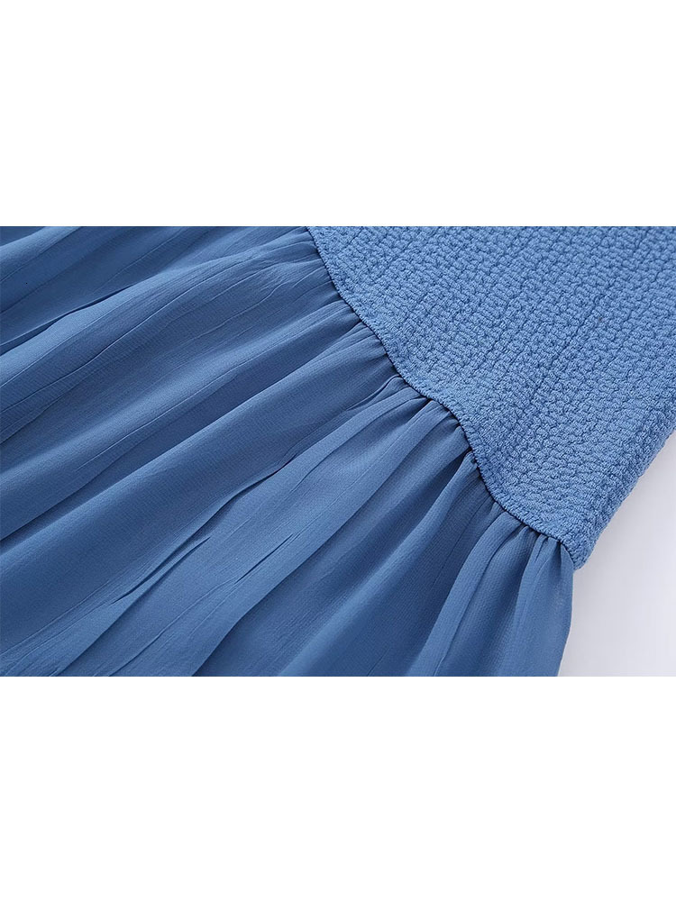 Two Piece Dress TRAF Fashion Women Solid Knitted Skirts Sets Summer Square Collar Sleeveless Tank Tops High Waist Patchwork Outwear 230512