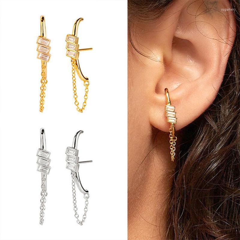 Stud Earrings Fashion Punk Chain Tassel Simple Geometric Huggies For Women Party Jewelry Gift
Stud Earrings Fashion Punk Chain Tassel Simple Geometric Huggies For Women Party Jewelry Gift
